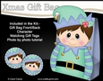 3D Christmas Little Boy Elf Gift Bag Mini Kit
