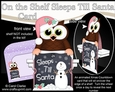 On the Shelf Sleeps Till Santa Card Kit - Christmas Little Hoot Owl