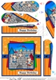 Boyz Birthday Boriz the Knight Fan Pyramage Topper