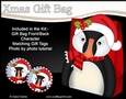 3D Christmas Little Puffin Pilchard Gift Bag Mini Kit