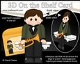 3D On the Shelf Card Kit - Little Trumpet Player Cary