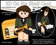 3D On the Shelf Card Kit - Little Trumpet Player Mae