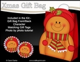 3D Christmas Jinge the Gingerbread Man