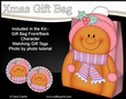 3D Christmas Jinge the Gingerbread Man