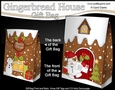 3D Christmas Snowball Sam has a Letter for Santa at the Gingerbread House Gift Bag Mini Kit