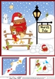 8 x 8 Christmas at the North Pole Bobbin Robin has a Christmas Stocking