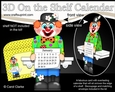3D On the Shelf Everlasting Calendar Kit - JoJo the Clown