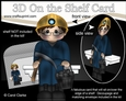 3D On the Shelf Card Kit - Little Coal Miner Man Sandy returns from the Pit
