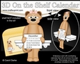 3D On the Shelf Everlasting Calendar Kit - Cute Little Meerkat Mia