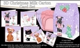 3D Christmas Cats & Dogs Cards in a Mini Milk Carton Bumper Kit
