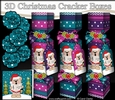 3D Christmas Cracker Boxes Christmas Carol Singing Livvy Bear