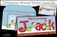 Christmas JACK Money or Gift Wallet Card Kit