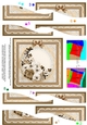 Spring Flowers Quick Card with Wavy Spiral Side Stacker
