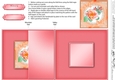 Rose and Lace No-Hole Fold Back Card