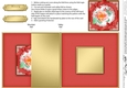 Rose and Lace No-Hole Fold Back Card