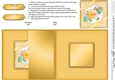 Rose and Lace No-Hole Fold Back Card