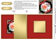 Rose and Lace No-Hole Fold Back Card