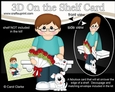 3D On the Shelf Card Kit - Little Teen Kurtis has a Bunch of Roses, letter & Dog Joi