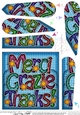 Merci Grazie Thanks! Fan Pyramage Topper
