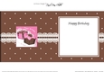 Fondant Fancies Birthday Cakes square landscape insert