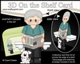 3D On the Shelf Card Kit - Hilton is Happily Retired