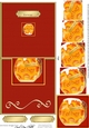 Mines a Pint!! WORLDS BEST FATHER No-Hole Easy Over the Edge Card & Spiral Pyramid Topper