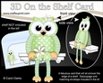 3D On the Shelf Card Kit - Little Hoot Owl
