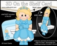 3D on the Shelf Card Kit - Fairytale Princess Cindi