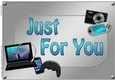 A4 JUST FOR YOU Gadgets n Gizmos Card Topper
