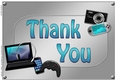 A4 THANK YOU Gadgets n Gizmos Card Topper