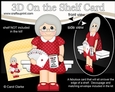 3D On the Shelf Card Kit - Card Player Vilma enjoys a rubber of Bridge