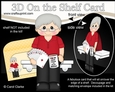 3D On the Shelf Card Kit - Card Player Heath enjoys a rubber of Bridge