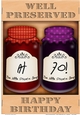 A4 Novelty Well Preserved 70th Birthday Jams Topper