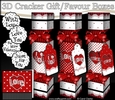 3D Romantic Hearts Valentine Love & Romance Cracker Gift Favour Boxes