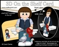 3D On the Shelf Card Kit - Little Pigeon Fancier Sonya