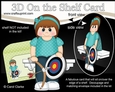 3D On the Shelf Card Kit - Little Archery Teen Dwana is Right on Target