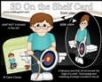 3D On the Shelf Card Kit - Little Archery Teen Malc is Right on Target