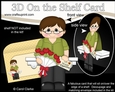 3D On the Shelf Card Kit - Valentine Heart Shaped Roses Love & Romance Man Frazer