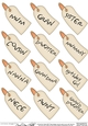 3D Female Relations Tags Decoupage Sheet