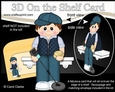3D On the Shelf Card Kit - Little Treasure Hunter Metal Detectorist Elden