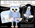 3D On the Shelf Card Kit - Little Hoot Baby Owl