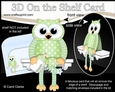 3D On the Shelf Card Kit - Little Hoot Baby Owl