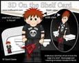 3D On the Shelf Card Kit - Punk Rocker Lukas