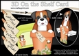 3D On the Shelf Card Kit - Flower Pot Friends Little Boxer Dog Bruiser