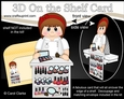 3D On the Shelf Card Kit - Glamorous Cosmetics Shop Assistant Kimbra