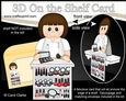 3D On the Shelf Card Kit - Glamorous Cosmetics Shop Assistant Nakita