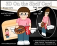 3D On the Shelf Card Kit - Karan has a Donut & Cola