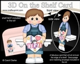 3D On the Shelf Card Kit - Little Toddler Colby has a Heart for Mum