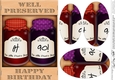 A5 Novelty Well Preserved 90th Birthday Jams Pyramage Topper