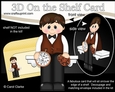 3D On the Shelf Card Kit - Steampunk Man Augustus Escapes into a Joyous Fantasy of the Past